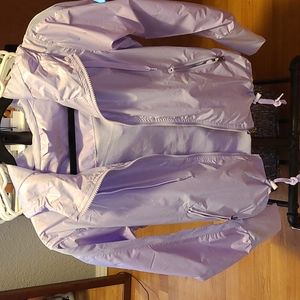 Women's Zyia Active Lilac Shine Bomber Jacket -XS